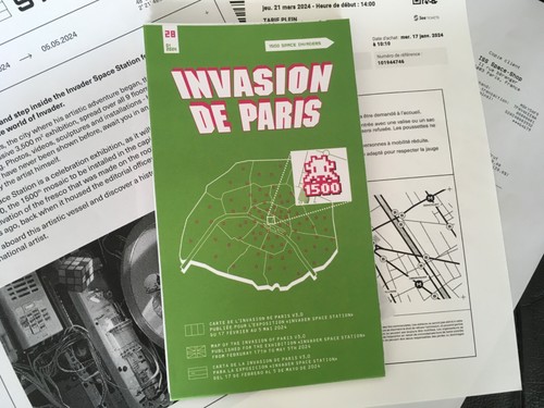 Invader invasion paris 1500 - invader,