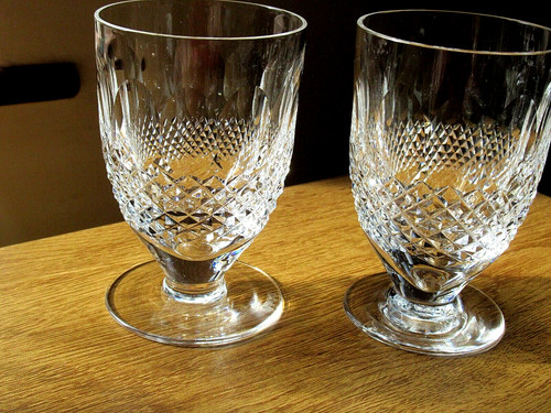 Rare pair waterford - pair, of