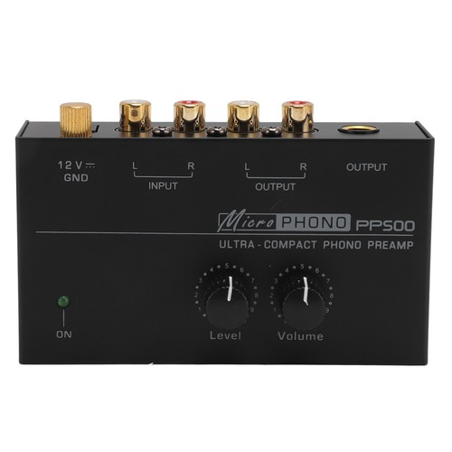 Low noise phono turntable - low,