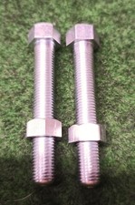 BSA A7/A10 A65 B31 B33 Chain Adjuster &  Nuts 42-6040, 24-0563 - Made in England