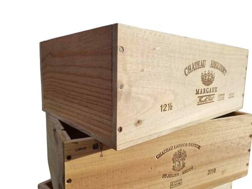 Pack wooden box - -, crates