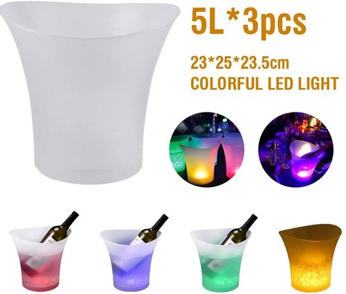 Ice bucket for party - bucket, led