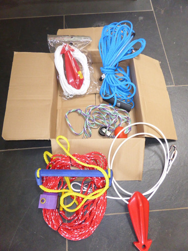 Box water ski rope - water,