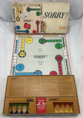 1964 sorry game parker - sorry!,