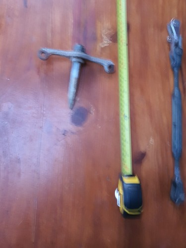 Wooden mast crutch - wooden, mast.crutch