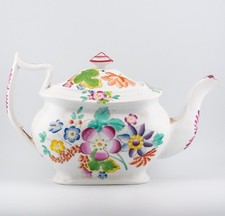 English Porcelain Teapot Cover