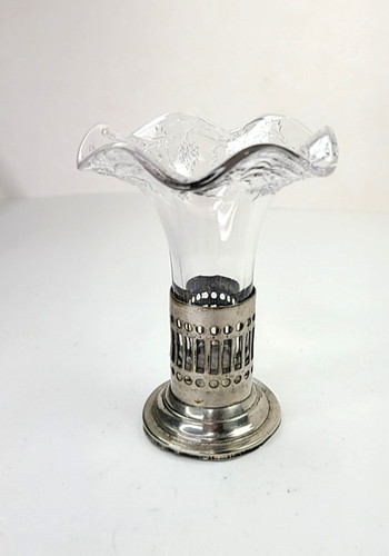 Glass silverplate prince - glass,