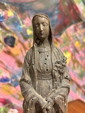 Antique Carved Virgin Mary