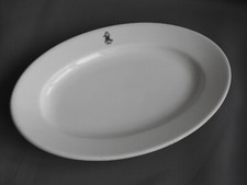 OLD WW2 German 1st Elite Division LAH MONOGRAMMED MARKED LHS Bavaria Oval plate