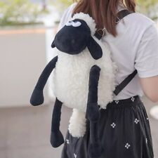 New shaun The Sheep！backpack Kids Teenager Cartoon Soft Stuffed Backpack Xmas