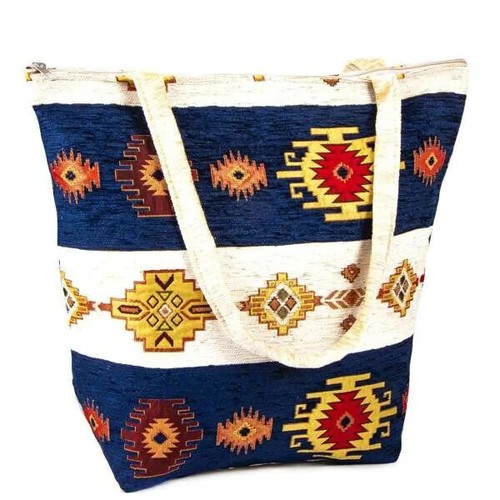 Kilim design tote shoulders - kilim,