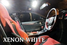 FOR HONDA CIVIC FN2 XENON WHITE INTERIOR LED LIGHT SET BULBS- NO ERRORS UPGRADE