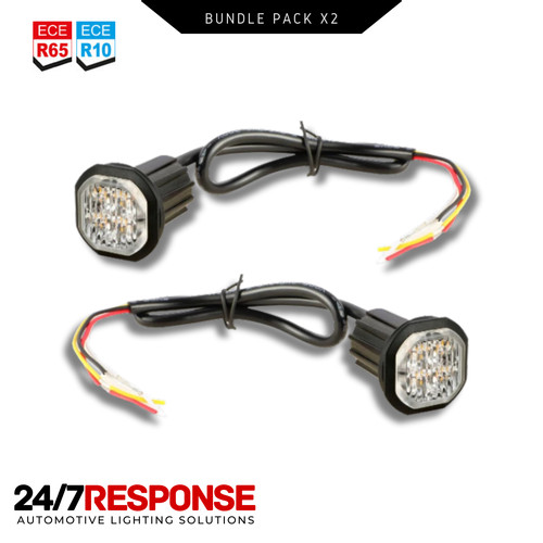 Led amber hideaway light - hideaway,