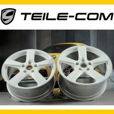 NEW*+ORIG. Porsche Boxster/Cayman 981 19-inch Cayman S wheel set WHITE Exclusive