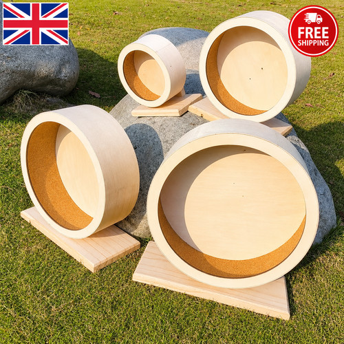 Wooden silent hamster - wooden,