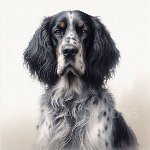 English setter dog - english,