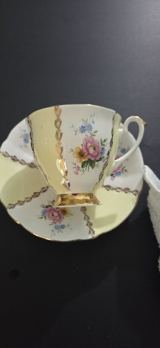 Vintage tea cup - cup, saucer