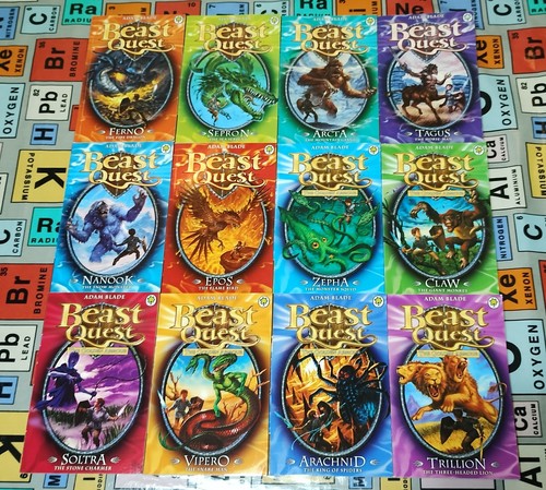 Beast quest books - 1–12, by