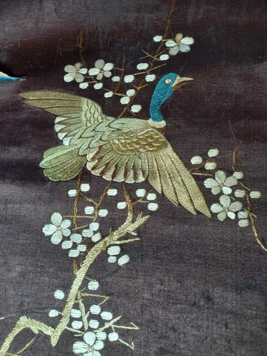 Antique japanese silk - japanese,