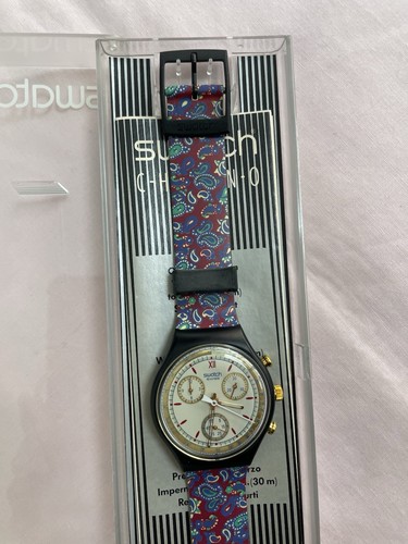 1992 swatch watch chrono - swatch,