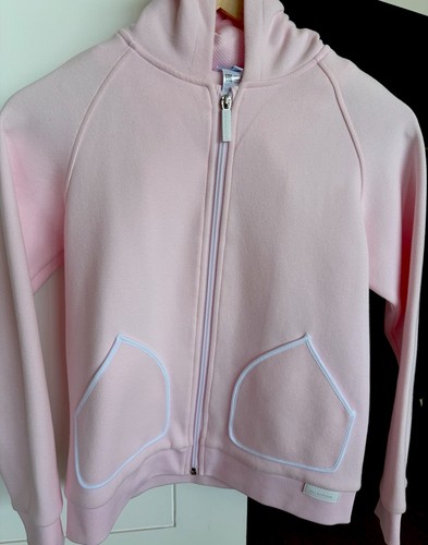 Jacadi paris girls pink hoodie - paris,