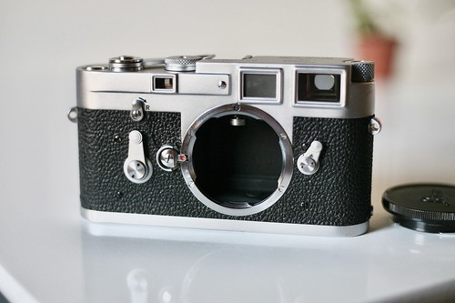 Leica silver black - leica, silver/black