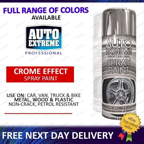 Auto chrome effect spray - effect, paint