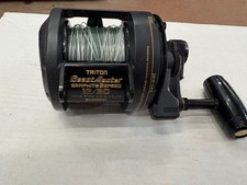 Shimano TRITON 2 SPEED 12/30 Big Game Graphite Sea Fishing Reel Good Quick Post