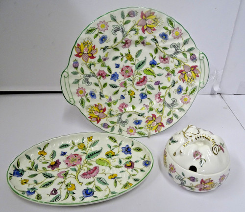 Minton haddon hall cake plate - hall,