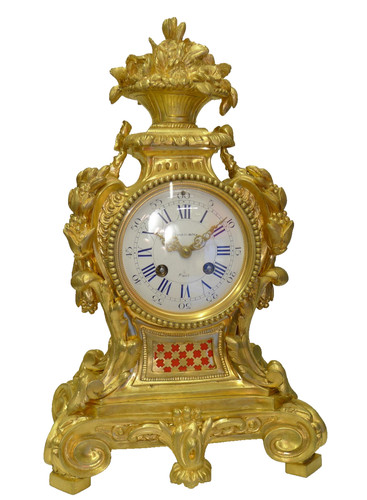 Rococo fire gilded ormolu bell - rococo,