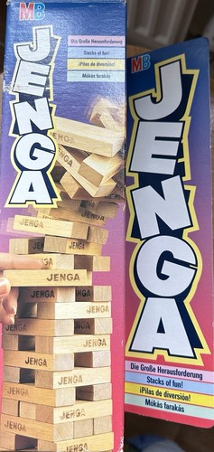 Vintage jenga original - jenga, mb