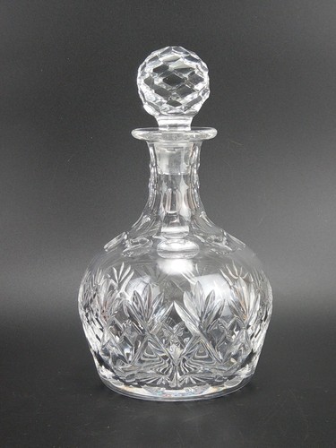 Vintage cut crystal decanter - vintage,