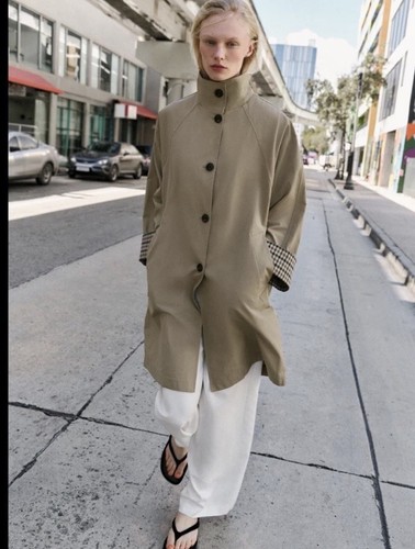 Zara oversize trench coat - , with