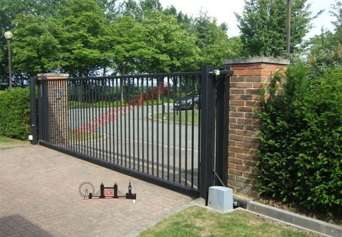 New wrought iron - iron, driveway