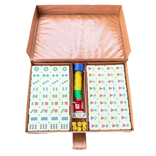 Vintage 1960 chinese mahjong - vintage, 1960's
