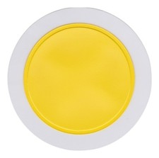 1 x Yellow Car Tax Disc Holder - Car Windscreen Parking Permit Holder 