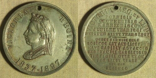 Medal great britain 1897 - great,