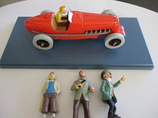 Tintin Car limited edition and figures