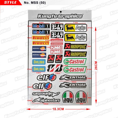 Motorsport sponsor logo decal - sponsor,