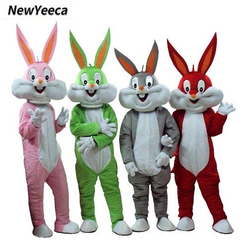 Easter bunny rabbit mascot - rabbit,