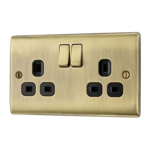 Nexus antique brass double - brass,