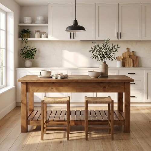 Ironstead kitchen island - kitchen,