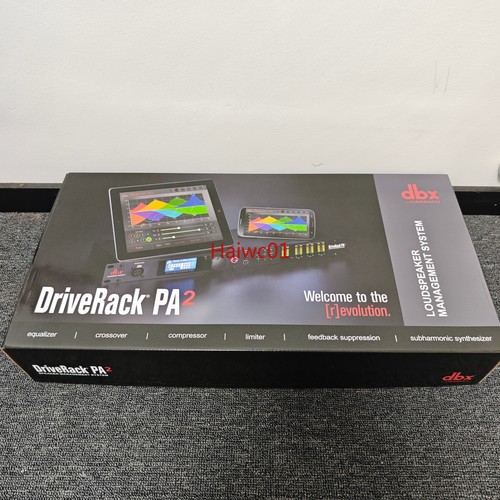 Dbx driverack pa2 complete - driverack,