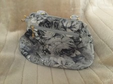 Butler and Wilson Grey Flower Design Handbag *NEW*