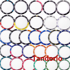 38mm*31.5mm Fit For SKX007 SKX009 Flat Watch Bezel Insert Alloy/Ceramic/Steel