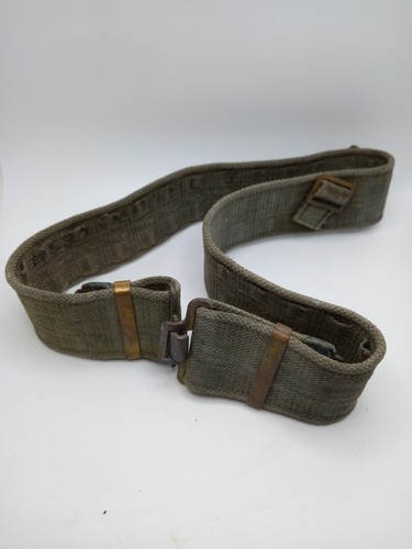 British army webbing belt - british,
