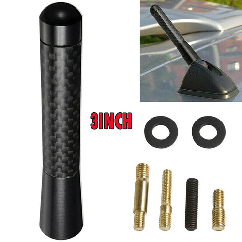Carbon black car aerial - aerial, bee