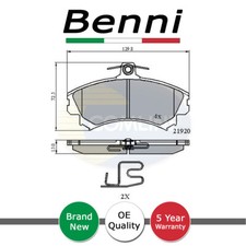 Brake Pads Set Front Benni