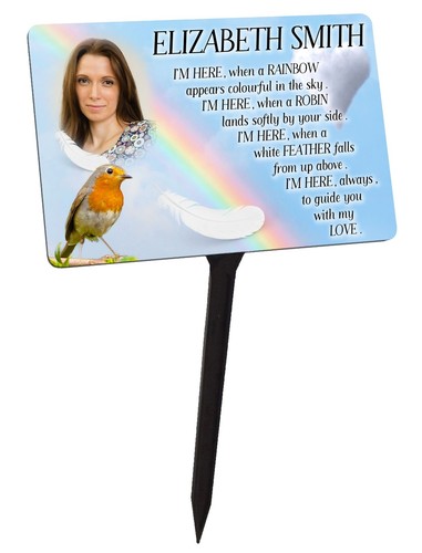 Personalised memorial plaque - memorial, &