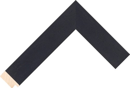 35mm wide black flat wood - wide,